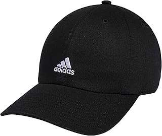 adidas Women's Saturday Baseball Cap – Adjustable Cotton Hat, Athletic Relaxed Fit DISCONTINUED