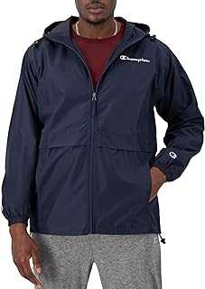 Men's Jacket, Stadium Full-Zip Jacket, Wind Resistant, Water Resistant Jacket For Men