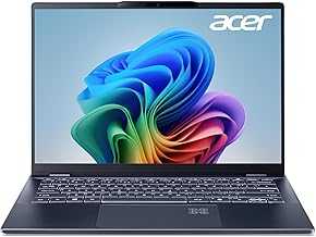 Swift 14 AI Copilot+ PC | 14" WUXGA 16:10 Touch Display | Intel Core Ultra 7 Processor 258V | Evo Edition | Intel ARC 140V | 32GB LPDDR5X | 1TB Gen 4 SSD | Killer Wi-Fi 7 | SF14-51T-75AF