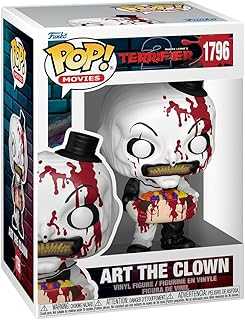 Pop! Movies: Terrifier 2 - Art The Clown (with Head) - Collectable Vinyl Figure - Gift Idea - Official Merchandise - Toys for Kids & Adults - Movies Fans - Figure for Collectors and Display