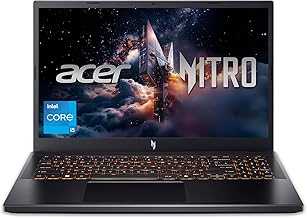 Nitro V Gaming Laptop | Intel Core i5-13420H Processor | NVIDIA GeForce RTX 4050 Laptop GPU | 15.6" FHD IPS 165Hz Display | 8GB DDR5 | 512GB Gen 4 SSD | Wi-Fi 6 | Backlit KB | ANV15-52-586Z