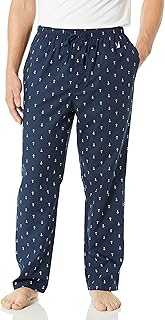 Men's Soft Woven 100% Cotton Elastic Waistband Sleep Pajama Pant