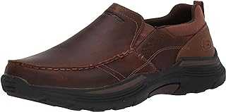 Men's Expended-Sevenoleather Leather Slip on Moccasin