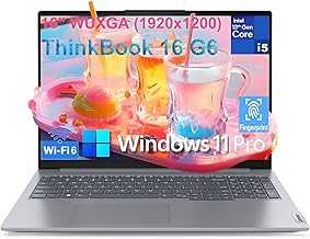 16" FHD Laptop Computers for Home Business Student, 13th Gen Intel Octa-Core i5-13420H (Beat i7-1355U), 32GB DDR5 RAM, 1TB PCIe SSD, WiFi 6, Thunderbolt 4, Fingerprint Reader, W11Pro, Wendbo