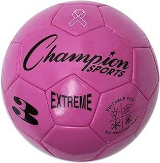 Extreme Series Soccer Ball – Sizes 3, 4, 5, Soft Touch, All Weather, High Air Retention, Youth & Adult League Balls for Training, Games, Outdoor & Indoor Play, Multiple Colors