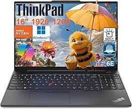 ThinkPad E16 Gen 2 Business Laptop Computer, AMD 8-Core Ryzen 7 7735HS (Beat i7-1355U), 32GB DDR5 RAM, 1TB PCIe SSD, 16" FHD+, WiFi 6E, Backlit KB, Fingerprint Reader, Windows 11 Pro, vent-hear