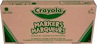 Broad Line Markers Classpack (256 Ct), Bulk School Supplies For Teachers, Kids Markers For School, Teacher Classroom Must Have Art Supplies