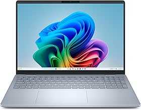 16 Plus Laptop DB16250-16.0-inch 16:10 2.5K (2560x1600) Display, Intel Core Ultra 9 288V, 32GB LPDDR5X Memory, 2TB SSD, Intel Arc Graphics, Backlit Copilot Key Keyboard - Previously Inspiron