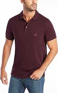 Men's Slim Fit Short Sleeve Solid Soft Cotton Polo Shirt