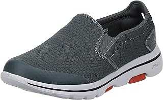 Men's Gowalk 5 - Elastic Stretch Athletic Slip-on Casual Loafer Walking Shoes