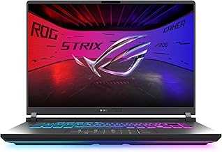 ROG Strix G16 (2025) Gaming Laptop, 16” ROG Nebula 16:10 2.5K 240Hz/3ms, NVIDIA® GeForce RTX™ 5070, AMD Ryzen™ 9 9955HX Processor, 32GB DDR5-5600, 1TB PCIe Gen 4 SSD, Wi-Fi 6E, Windows 11 Home