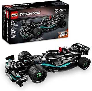 Technic Mercedes-AMG F1 W14 E Performance Pull-Back Car Toy, Vehicle Building Set for Boys and Girls, Mercedes Race Car Toy Model, Gift for Kids Ages 7 and Up, 42165