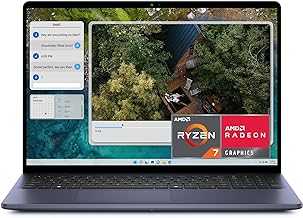 Inspiron 16 5645 Laptop - 16.0 16:10 FHD+ (1920 x 1200) Display, AMD Ryzen 7-8840U, 16GB DDR5 RAM, 1TB SSD, AMD Radeon Graphics, Windows 11 Home, Onsite & Migrate Services - Midnight Blue