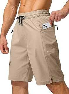 Men's Swim Trunks Quick Dry Board Shorts with Zipper Pockets Beach Shorts Bathing Suits for Men - No Mesh Liner