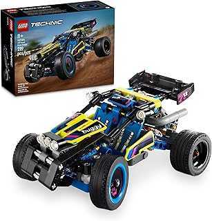 Technic Off-Road Race Buggy Buildable Car Toy, Cool Toy for 8 Year Old Boys, Girls and Kids who Love Rally Contests, Race Car Toy Featuring Moving 4-Cylinder Engine and Working Suspension, 42164