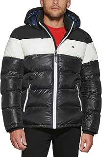 Men's Hooded Puffer Jacket (Standard and Big & Tall)