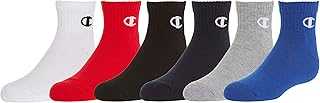 Big Kids' 6-Pack Quarter Socks