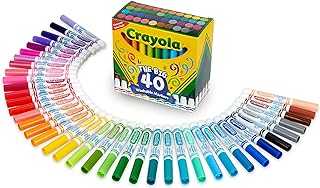 Ultra Clean Washable Markers for School (40ct), Essential Back to School Supplies for Kids, Coloring Book Marker Set, Teacher Classroom Supplies