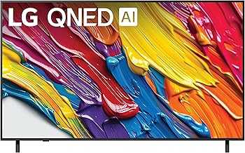 65-Inch Class QNED AI 4K QNED82A Series Smart TV w/AI Sound, HDR10, 4K Super Upscaling, Filmmaker Mode, Wow Orchestra, Alexa Built-in (65QNED82AUA, 2025)