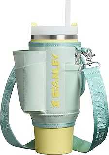 All Day Quencher Carry All for 40 oz Tumbler with Handle | Crossbody Bag with Phone Holder Pocket, Card Sleeve & Detachable Strap | Water Bottle Carrier Bag | BPA-Free |