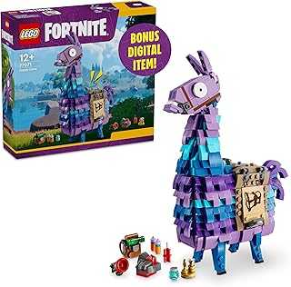Fortnite Supply Llama Building Set - Kids Toy for Gamers, Ages 12+ - Display Model, Collectible Fortnite Toy - Gift for Boys & Girls - 77071