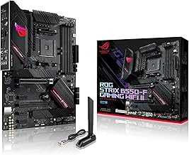 ROG Strix B550-F Gaming WiFi II AMD AM4 (3rd Gen Ryzen) ATX Motherboard (PCIe 4.0,WiFi 6E, 2.5Gb LAN, BIOS Flashback, HDMI 2.1, Addressable Gen 2 RGB Header and Aura Sync)