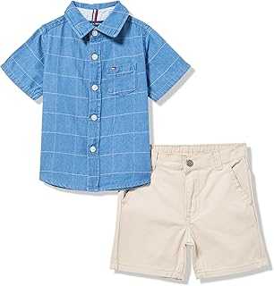 boys 2pc Shirt Short Set