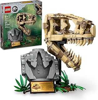 Jurassic World Dinosaur Fossils: T. rex Skull, Dino Toy for Boys and Girls, Educational Skeleton Model Set with Bones for Kids, Great Gift for Fans of The Jurassic Park Movies, 76964