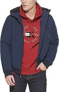 mens Soft Shell Active Filled Bomber Jacket
