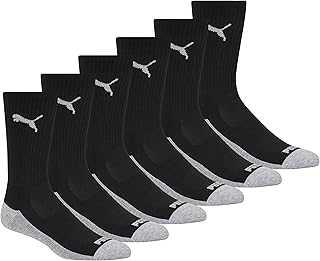 Men's 6 Pack Crew Socks