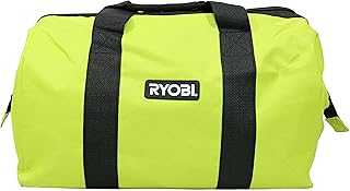 Green Wide Mouth Collapsible Genuine OEM Contractor’s Bag w/ Full Top Single Zipper Action and Cross X Stitching