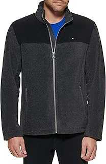 Men's Classic Zip Front Polar Fleece Jacket