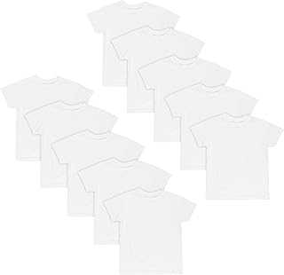 Boys Boys' Undershirt, EcoSmart Short Sleeve Crew Shirts, Multiple Packs Available