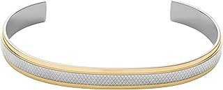 Men's Plated Stainless Steel Engravable Personalized Gift ID, Chain or Cuff Bracelet for Men