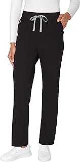 Womens Scrub Pants, Comfort Fit Healthcare Pants for Women, Moisture-Wicking Medical Scrubs