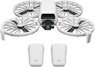 Flip Two Battery Combo Without Screen Remote Controller, Drone With 4K UHD Camera for Adults, Palm Takeoff, Auto Return, Intelligent Flight, 2 Batteries