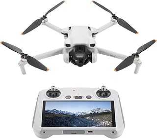 Mini 3 (DJI RC), Lightweight 3x Mechanical Gimbal Drones with Camera for Adults 4K, 38-min Flight Time, up to 32800ft (10km) Video Transmission, Vertical Shooting, GPS Auto Return Integrated