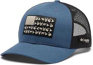 Unisex PHG Game Flag Mesh Snap Back -High Crown, Zinc/Black, One Size