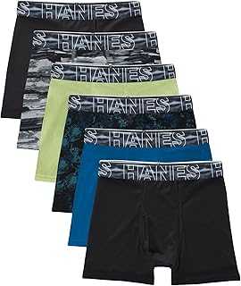 boys Boys' Performance Tween Boxer Briefs Underwear, X-temp, Assorted Solids, 6-pack
