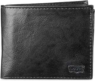 Men's RFID Extra Capacity Slim Bifold Wallet with Multiple Card Slots
